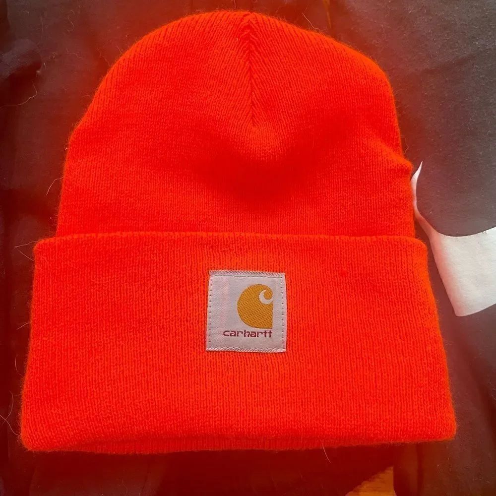 🎃- Carhartt Hat Neon Orange!
